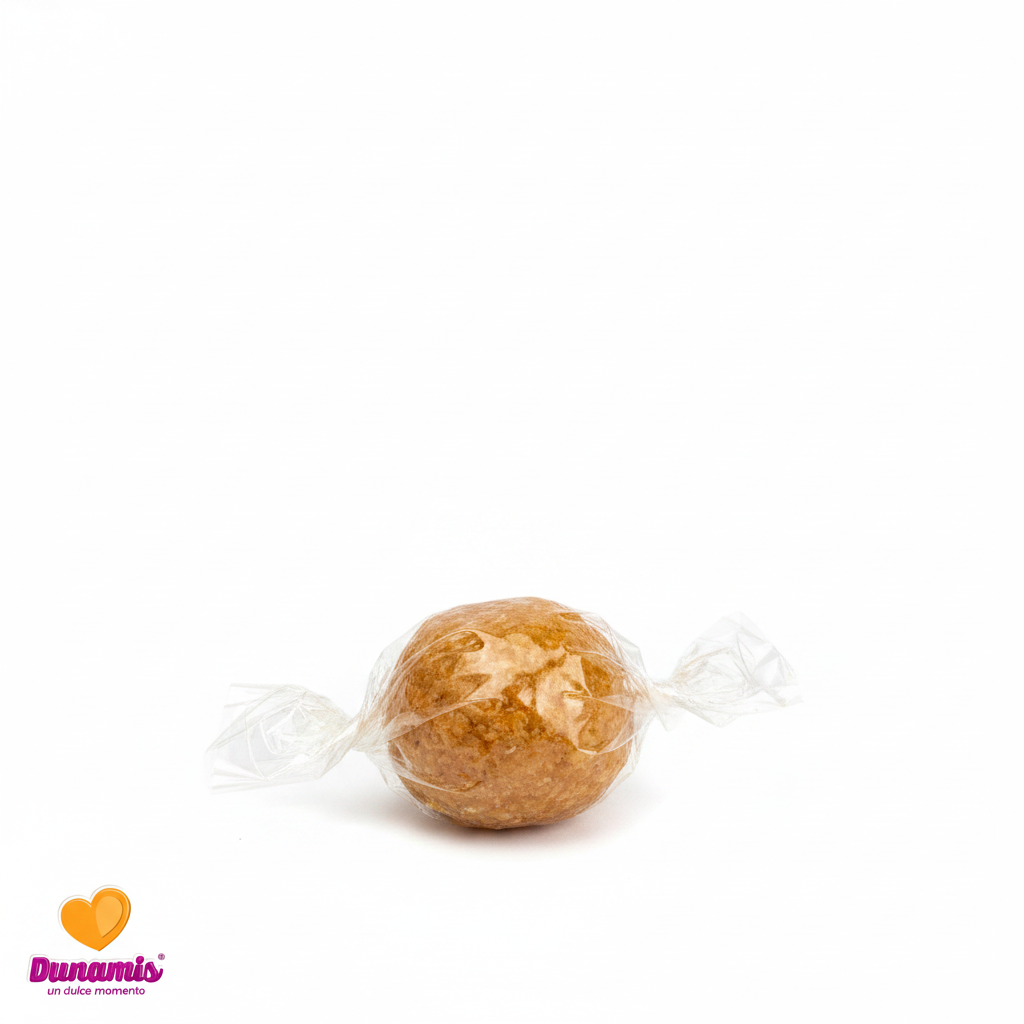 Dulce coco-piña con logo Dunamis